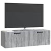 Seinälle asennettava TV-kaappi Harmaa sonoma 98 x 31 x 30 cm