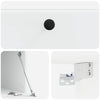 Seinälle asennettava TV-kaappi 59,5 x 41 x 30 cm valkoinen