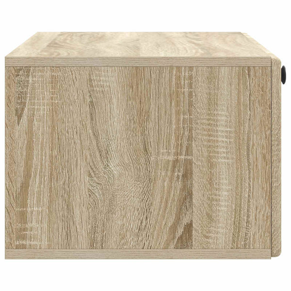 Seinälle asennettava TV-kaappi 78,5 x 41 x 30 cm Sonoma-tammi