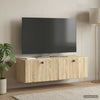 Seinälle asennettava TV-kaappi 98 x 41 x 30 cm Sonoma-tammi
