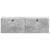 Seinälle asennettava TV-kaappi 98 x 41 x 30 cm Betoninharmaa