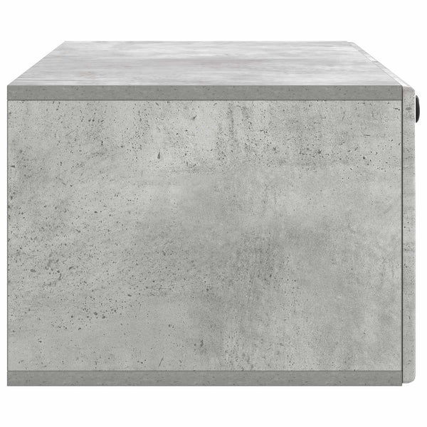 Seinälle asennettava TV-kaappi 98 x 41 x 30 cm Betoninharmaa