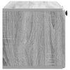 Seinälle asennettava TV-kaappi 78,5 x 31 x 30 cm Harmaa Sonoma
