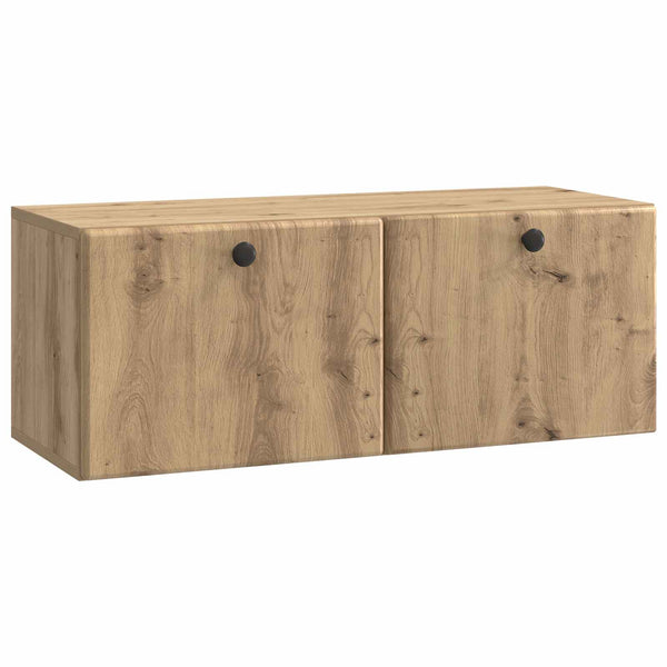 Seinälle asennettava TV-kaappi 78,5 x 31 x 30 cm Artisaanitammi