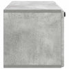 Seinälle asennettava TV-kaappi 98 x 31 x 30 cm Betoninharmaa