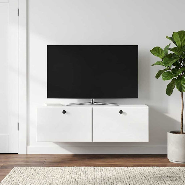 Seinälle asennettava TV-kaappi 98 x 31 x 30 cm