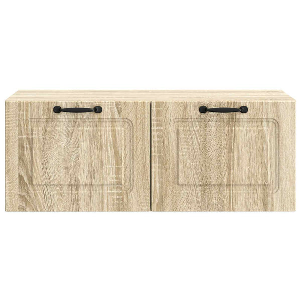 Seinälle asennettava TV-kaappi Sonoma-tammi 78,5 x 41 x 30 cm