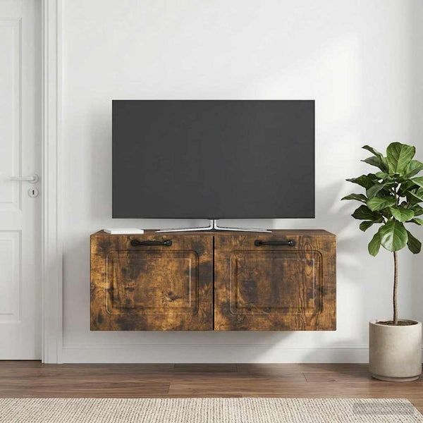 Seinälle asennettava TV-kaappi Savutammi 78,5 x 41 x 30 cm