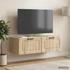 Seinälle asennettava TV-kaappi Sonoma-tammi 98 x 41 x 30 cm