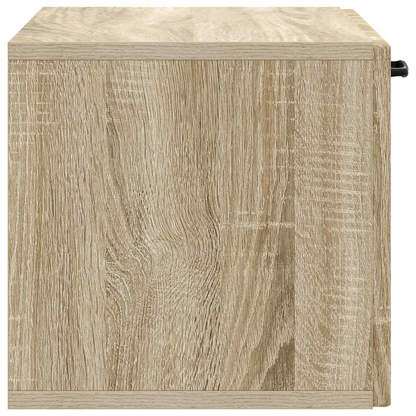 Seinälle asennettava TV-kaappi Sonoma-tammi 59,5 x 31 x 30 cm