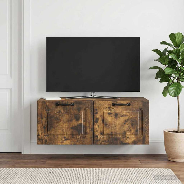 Seinälle asennettava TV-kaappi Savutammi 78,5 x 31 x 30 cm