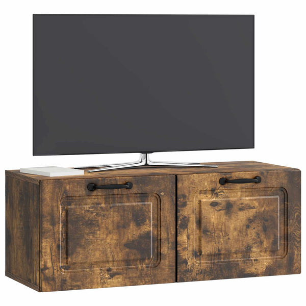 Seinälle asennettava TV-kaappi Savutammi 78,5 x 31 x 30 cm