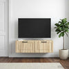 Seinälle asennettava TV-kaappi Sonoma-tammi 98 x 31 x 30 cm