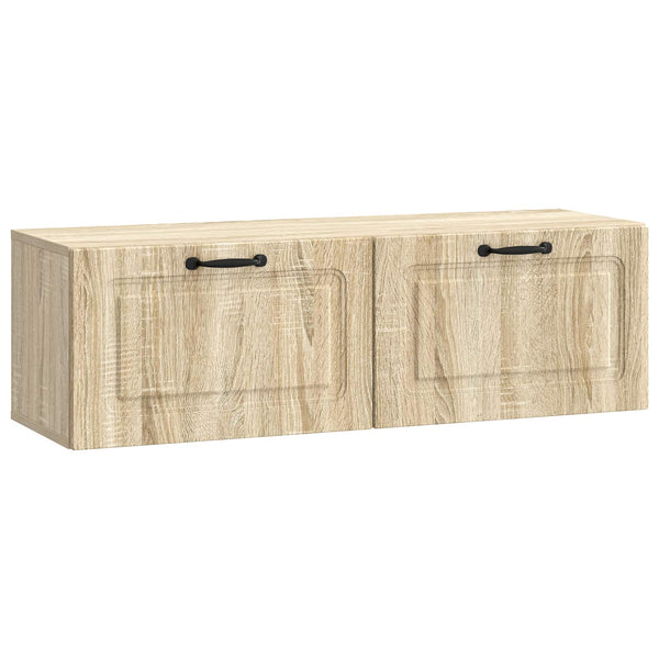 Seinälle asennettava TV-kaappi Sonoma-tammi 98 x 31 x 30 cm