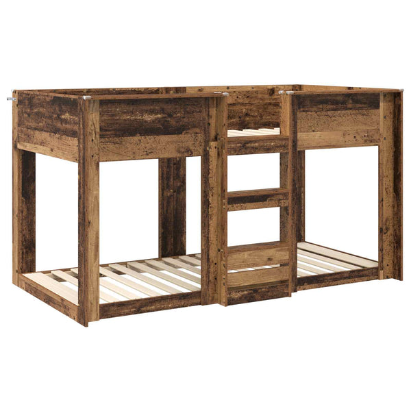 Kerrossänky Lapset Vanha puu 100 x 200 cm Tekninen puu