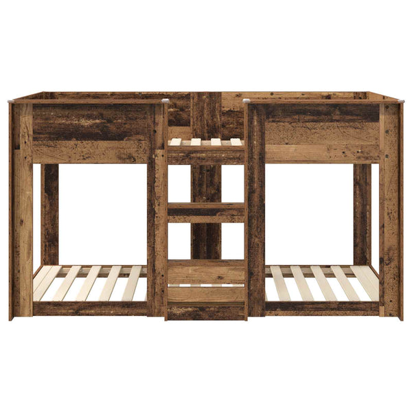 Kerrossänky Lapset Vanha puu 100 x 200 cm Tekninen puu