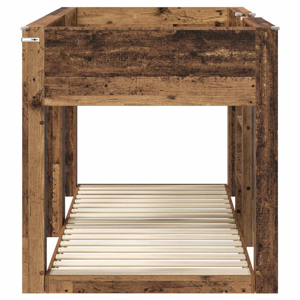 Kerrossänky Lapset Vanha puu 100 x 200 cm Tekninen puu