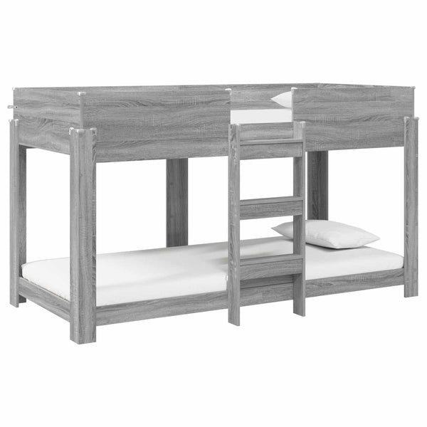 Kerrossänky Lapset Harmaa Sonoma 100 x 200 cm Tekninen puu