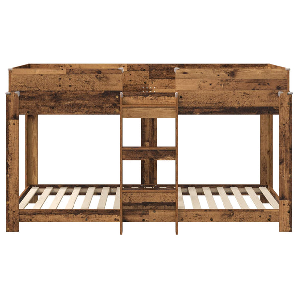Kerrossänky Lapset Vanha puu 100 x 200 cm Tekninen puu