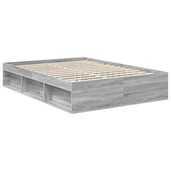 Sängyn runko Harmaa Sonoma 4FT6 Double Massiivinen mänty
