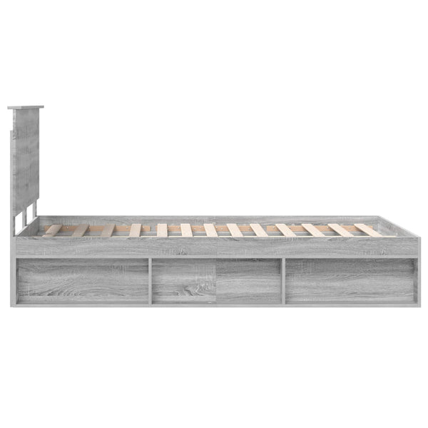 Sängyn runko Harmaa Sonoma 4FT6 Double Massiivinen mänty