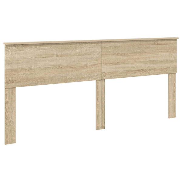 Sängyn runko päätyllä Sonoman tammi 200 x 200 cm Insinööripuuta