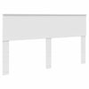 Sängyn runko päätyllä Valkoinen 160 x 200 cm Insinööripuuta
