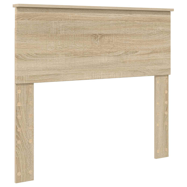 Sängyn runko päätyllä Sonoman tammi 100 x 200 cm Insinööripuuta