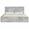 Sängyn runko Betoninharmaa 6FT Super King Size