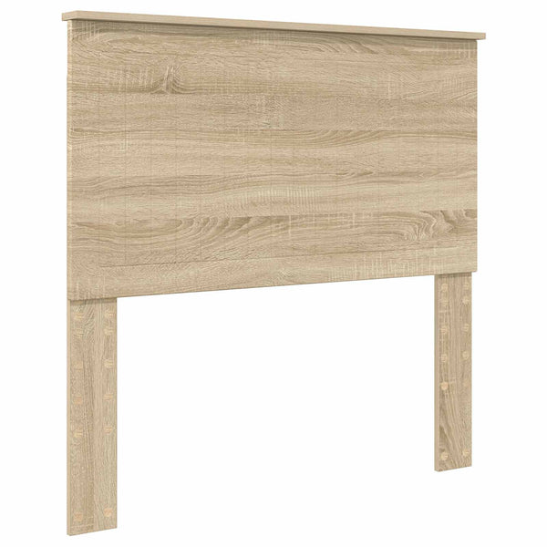 Sängyn runko päätyllä Sonoman tammi 100 x 200 cm Insinööripuuta
