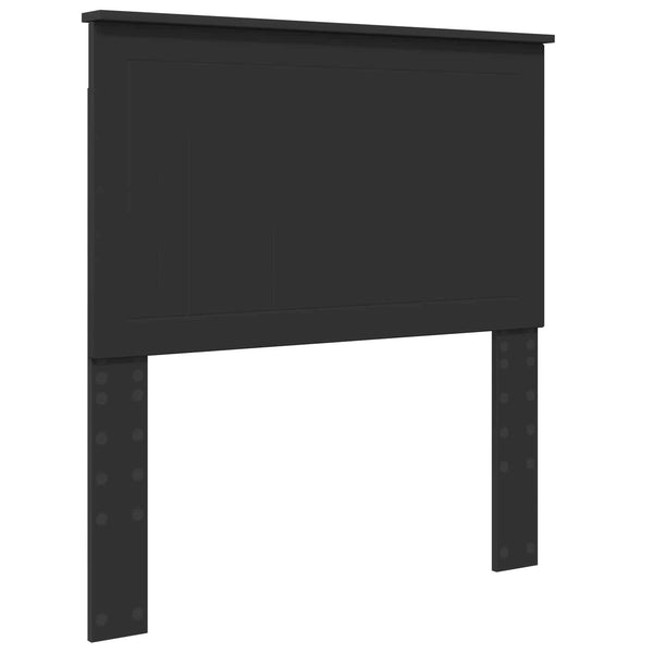 Sängyn runko laatikon kanssa Musta 90 x 200 cm Insinööripuuta