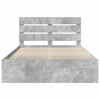 Sängyn runko Betonin harmaa 5FT King Size Massiivinen mänty