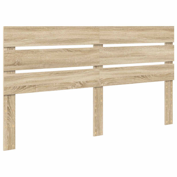 Sängyn runko päätyllä Sonoman tammi 200 x 200 cm Insinööripuuta