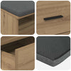 Halli penkki Artisan Tammi 80 x 38 x 46 cm