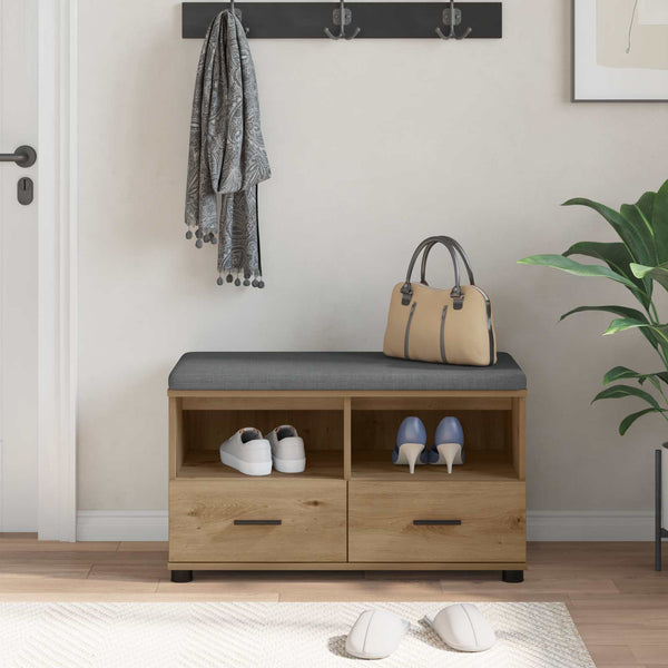 Halli penkki Artisan Tammi 80 x 38 x 46 cm