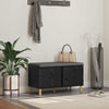 Halli penkki Musta Tammi 80 x 38 x 46 cm Insinööripuu ja kangas