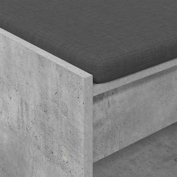 Halli penkki Betoni Harmaa 83 x 38 x 45 cm