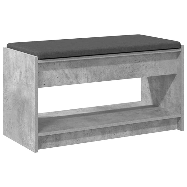Halli penkki Betoni Harmaa 83 x 38 x 45 cm