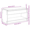 Halli penkki Betoni Harmaa 83 x 38 x 45 cm