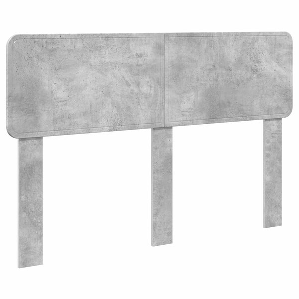 Sängyn runko Betoninharmaa 140 x 190 cm Massiivinen mänty