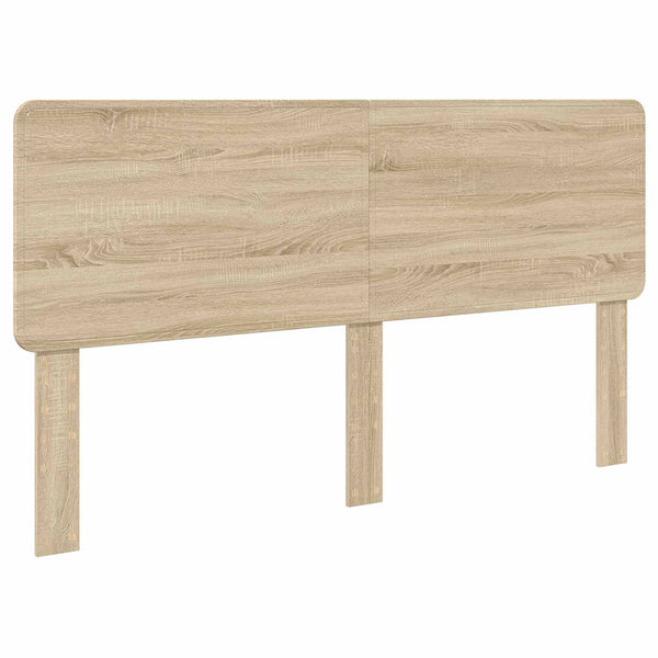 Sängyn runko päätyllä Sonoman tammi 200 x 200 cm Insinööripuuta