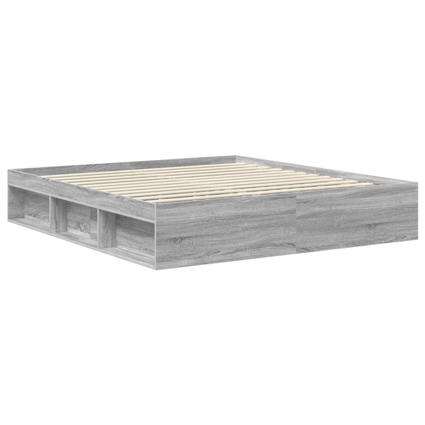Sängyn runko päätyllä Harmaa Sonoma 6FT Super King Size