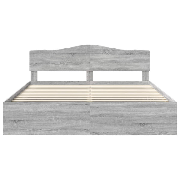 Sängyn runko päätyllä Harmaa Sonoma 6FT Super King Size