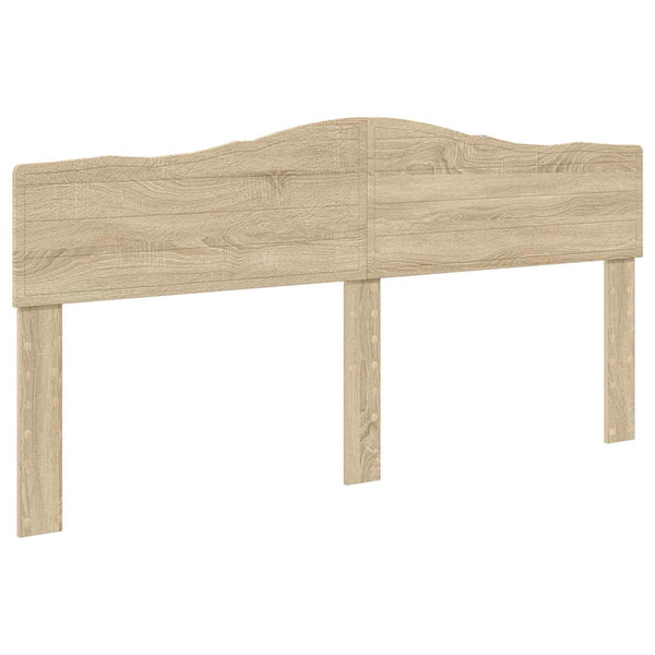 Sängyn runko päätyllä Sonoman tammi 200 x 200 cm Insinööripuuta
