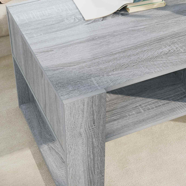 Sohvapöytä Harmaa Sonoma 92 x 53 x 45 cm Tekninen puu