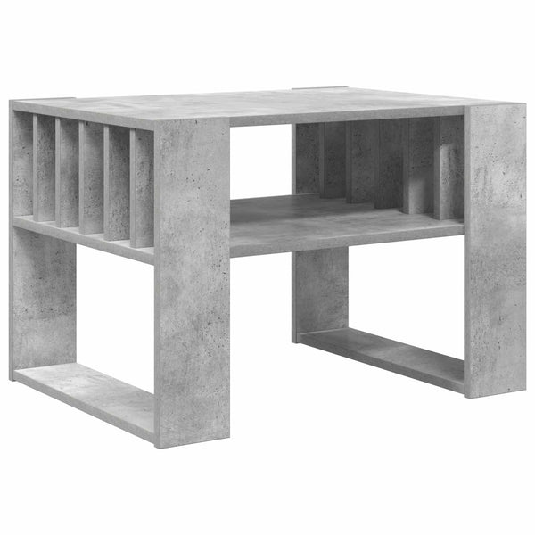 Sohvapöytä Betoni Harmaa 66 x 49,5 x 45 cm Tekninen puu