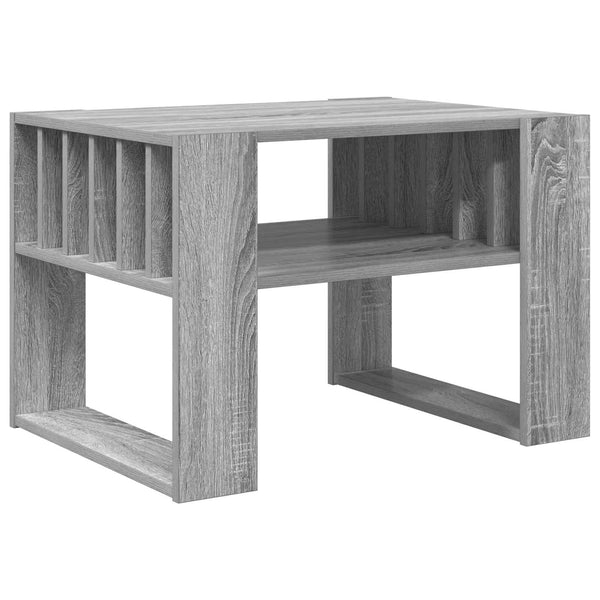 Sohvapöytä Harmaa Sonoma 66 x 49,5 x 45 cm Tekninen puu