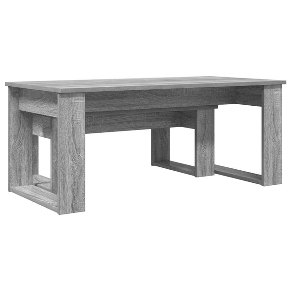 Kahvipöytäsetti 2 kpl Harmaa Sonoma 100 x 50 x 42 cm
