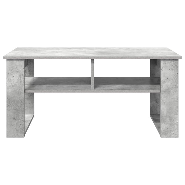 Sohvapöytä Betoni Harmaa 96 x 54 x 44 cm Tekninen puu