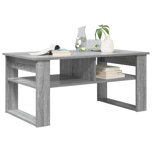 Sohvapöytä Harmaa Sonoma 96 x 54 x 44 cm Tekninen puu